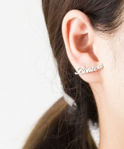 Personalized Nameplate earrings Lovely Custom Gift