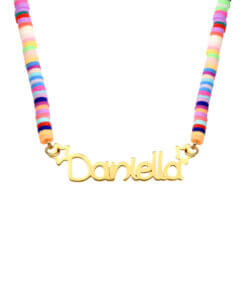 Name Necklace for Daughters, Granddaughters, and Nieces